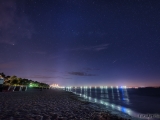 Binz Nachts am Strand