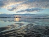 Sonnenuntergang vor Hiddensee