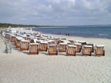 Am Sandstrand von Binz